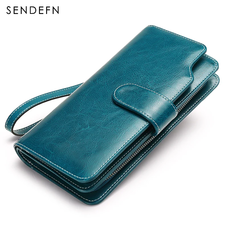 Sendefn 2018 Новое поступление модные длинные женские кошельки женский кошелек из
