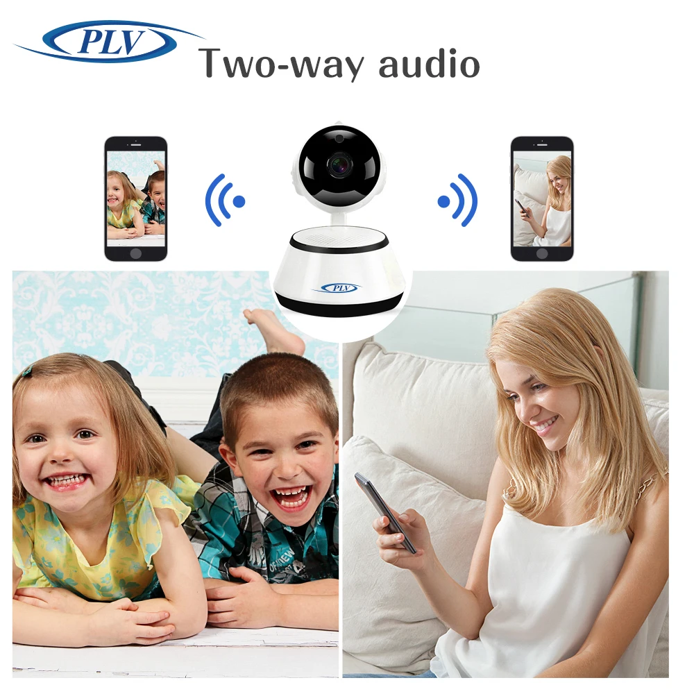 PLV 720 P Onvif IP Камера Беспроводной дома безопасности наблюдения Cam Wi Fi Ночное видение