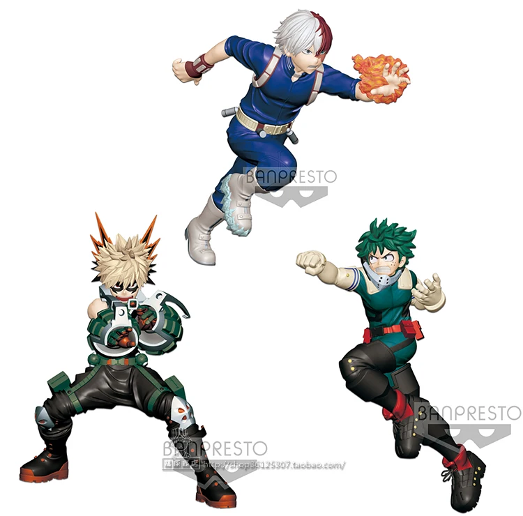 

Модная аниме статуя моя геройская Академия Izuku мидория Katsuki Bakugo Todoroki Shoto BAN фигурка игрушки