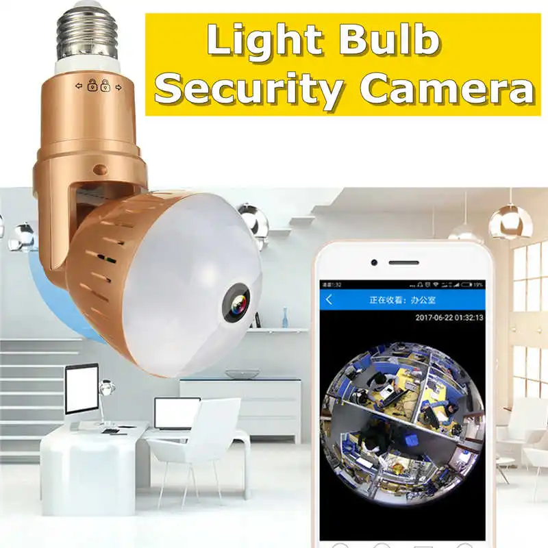 360 градусов 1080P HD панорамный монитор панорамная беспроводная Wi Fi IP