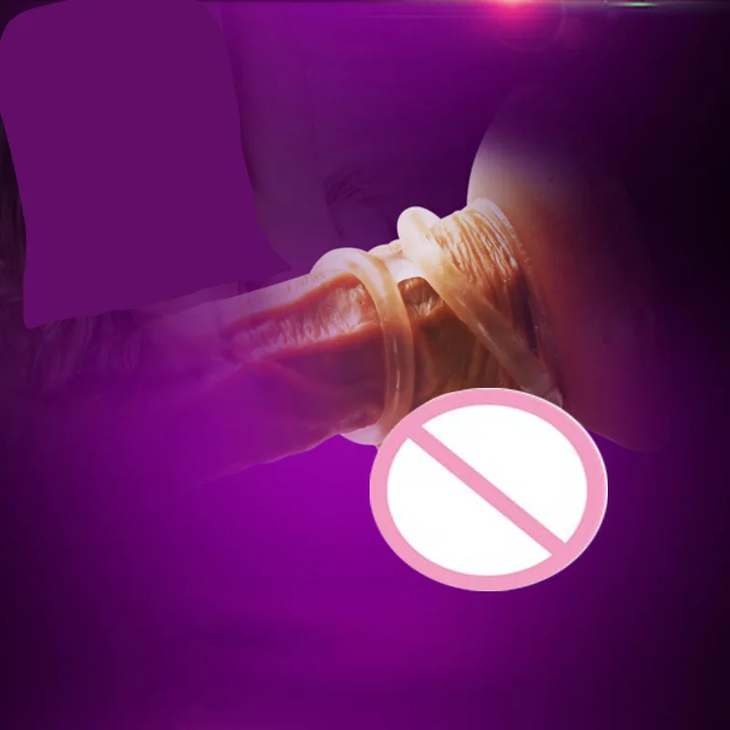 Двойное кольцо для пениса задержки секс игрушки товары взрослых O25 | Красота и