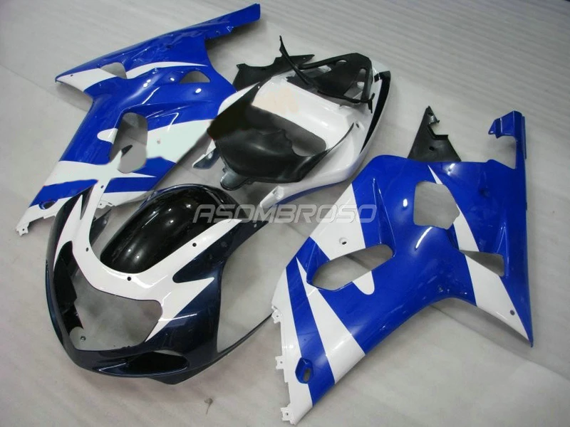 Обтекатели комплект для Suzuki 2001-2003 GSX R750 GSXR750 комплекты мотоциклетных обтекателей