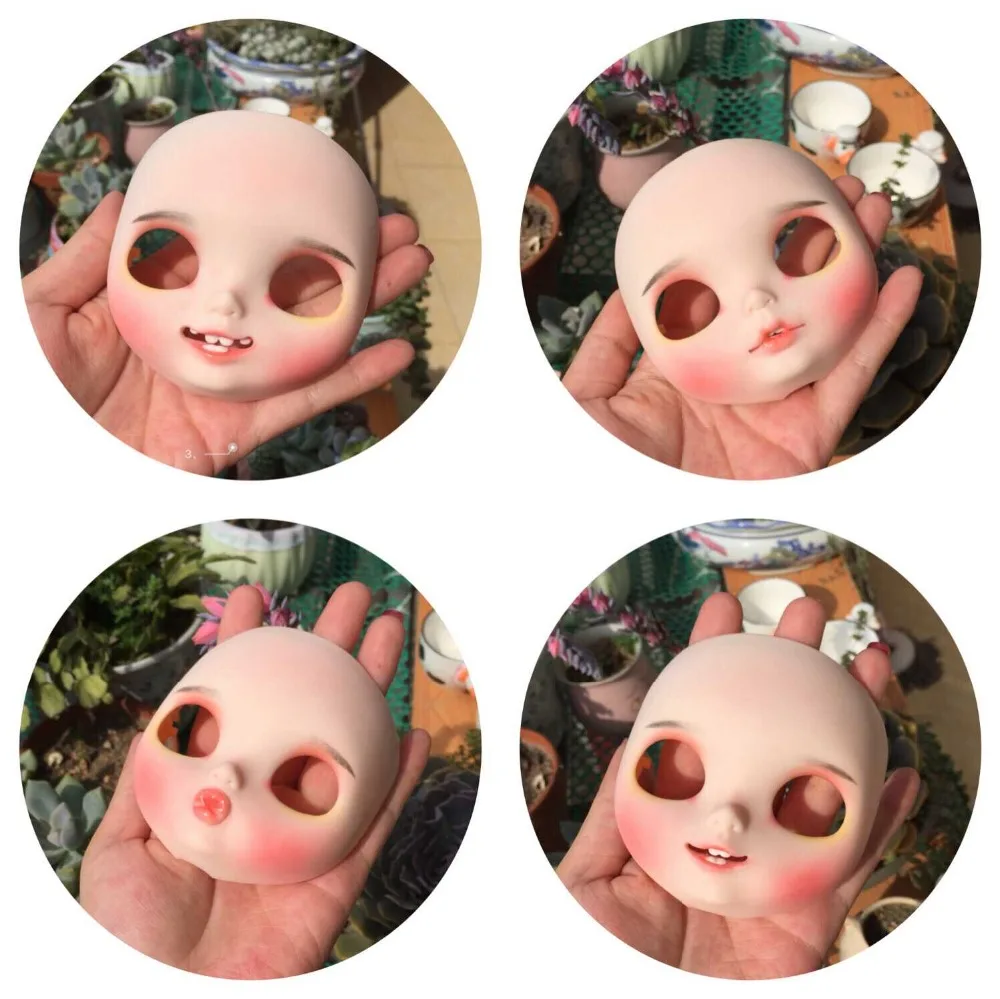 Изготовление на заказ кукла Обнаженная blyth лицевая пластина 01127|Куклы| |