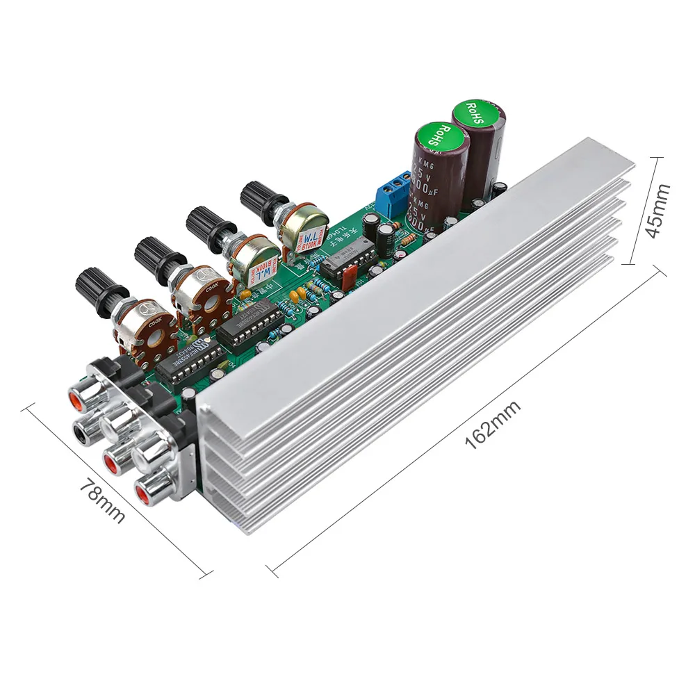 AIYIMA LM1875 5,1 канальный аудио усилитель доска сабвуфер усилители DIY звуковая система Динамик домашний кинотеатр 25 Вт* 6 супер TDA2030