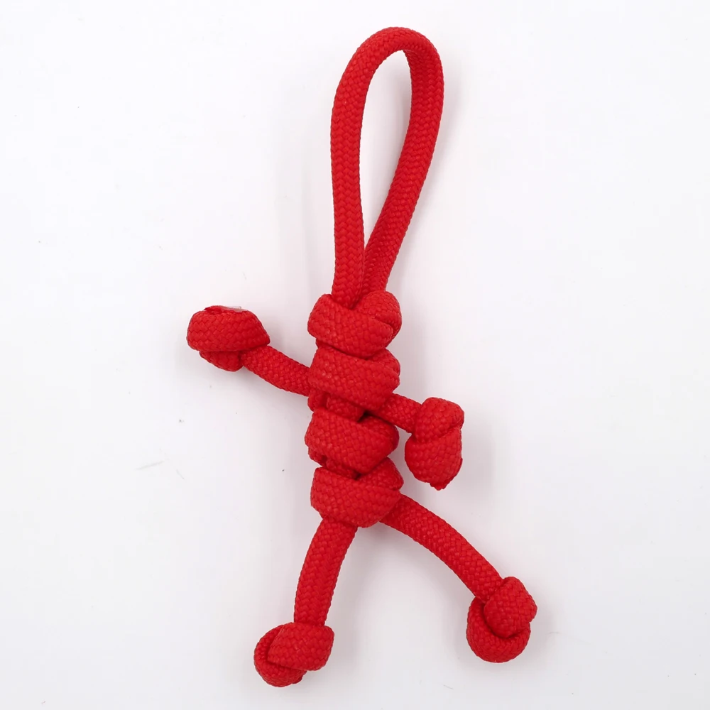 Paracord Buddy брелок ультра портативный Новинка ручной работы карабин аксессуары 550 парашютный шнур для скутеров автомобилей держатель для ключей - Color: No.21 Red