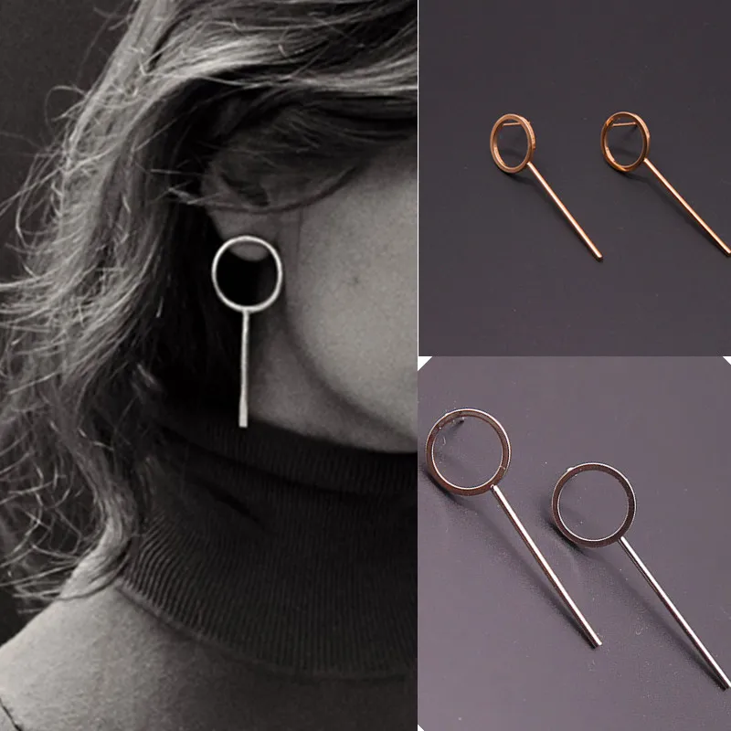 Новые модные серьги капли полые круглые элегантный подарок для женщин