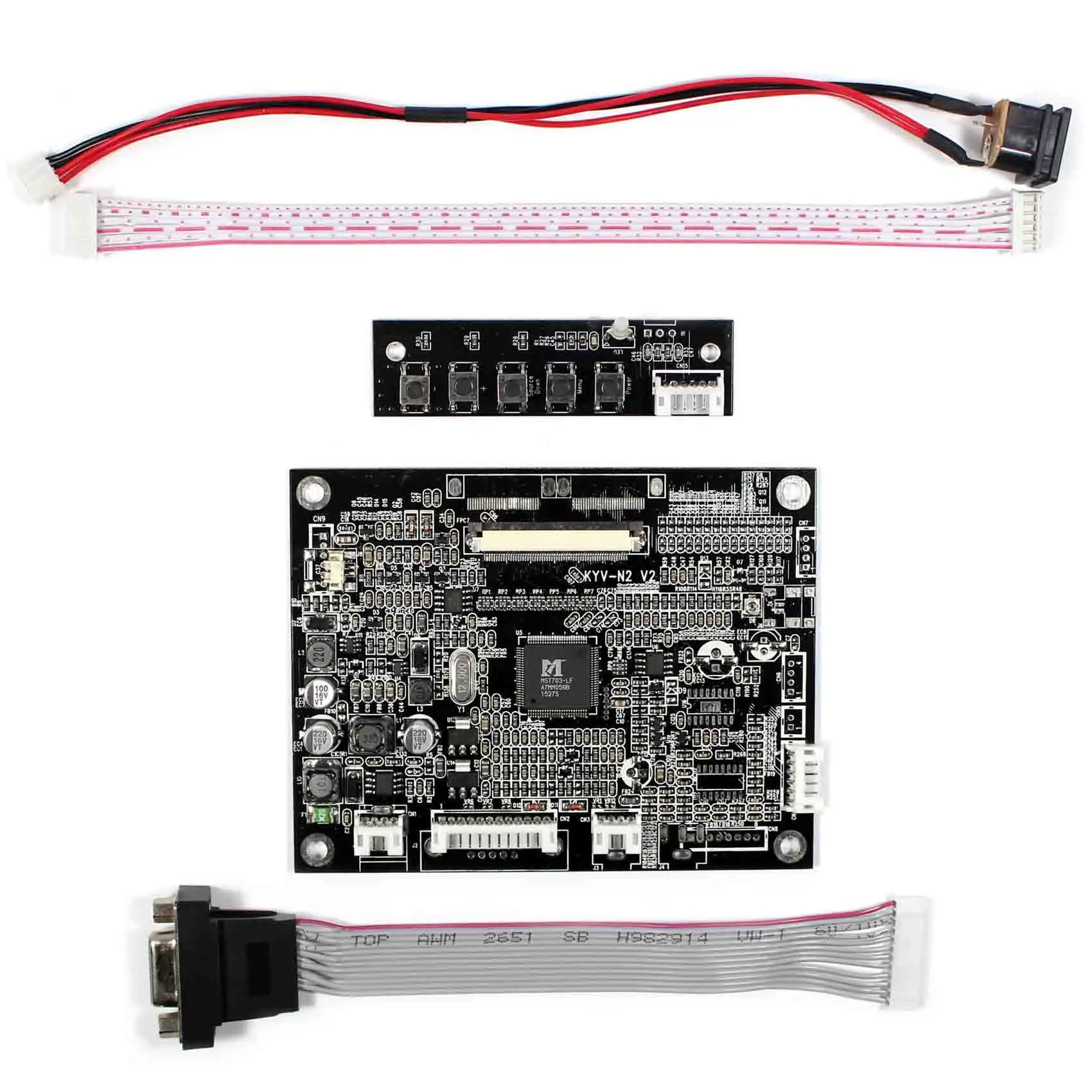 Плата контроллера VGA + AV LCD для 7-дюймового ЖК-экрана 800x600 A070SN02 | Электроника