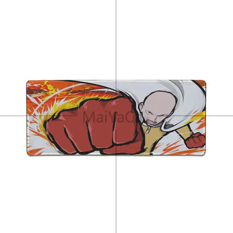 Уникальный Настольный коврик Maiyaca One Punch Man игровой для мыши xl скоростной