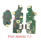 Для Nokia 7 2018 TA-1095 USBType-C USB-порт для зарядки зарядное устройство док-станция Антенна Разъем микрофон гибкий кабель плата для Nokia 7,1