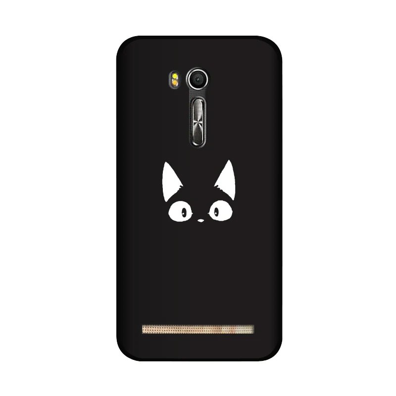 Мягкий силиконовый чехол QAQsam для Asus Zenfone Go ZB551KL с рисунком Матовые чехлы