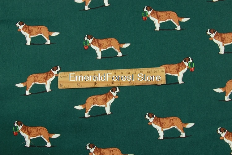 High quality cotton dog printed fabric handmade DIY clothing dress baby clothes 100cmx140cm | Дом и сад