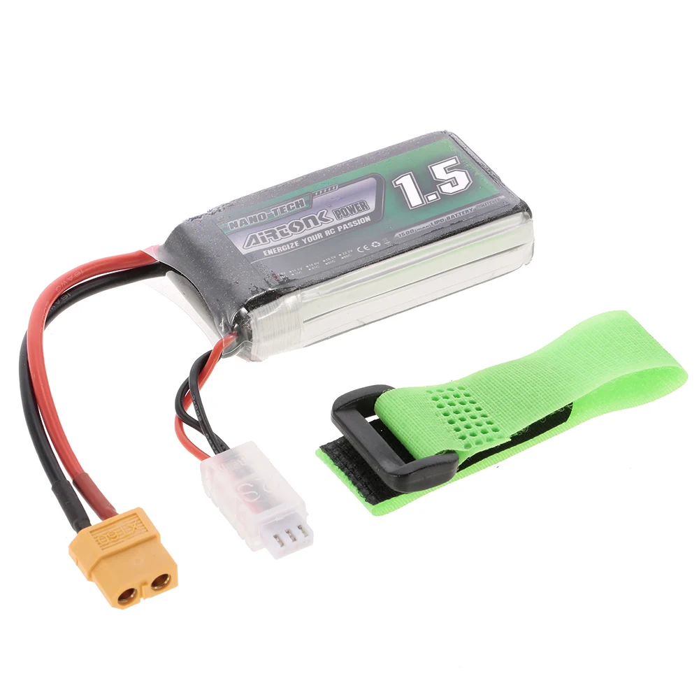 Аккумуляторная батарея LiPo 7 4 В 1500 мАч 850 600 450 30C 2S XT30 XT60 штекер для гоночного дрона