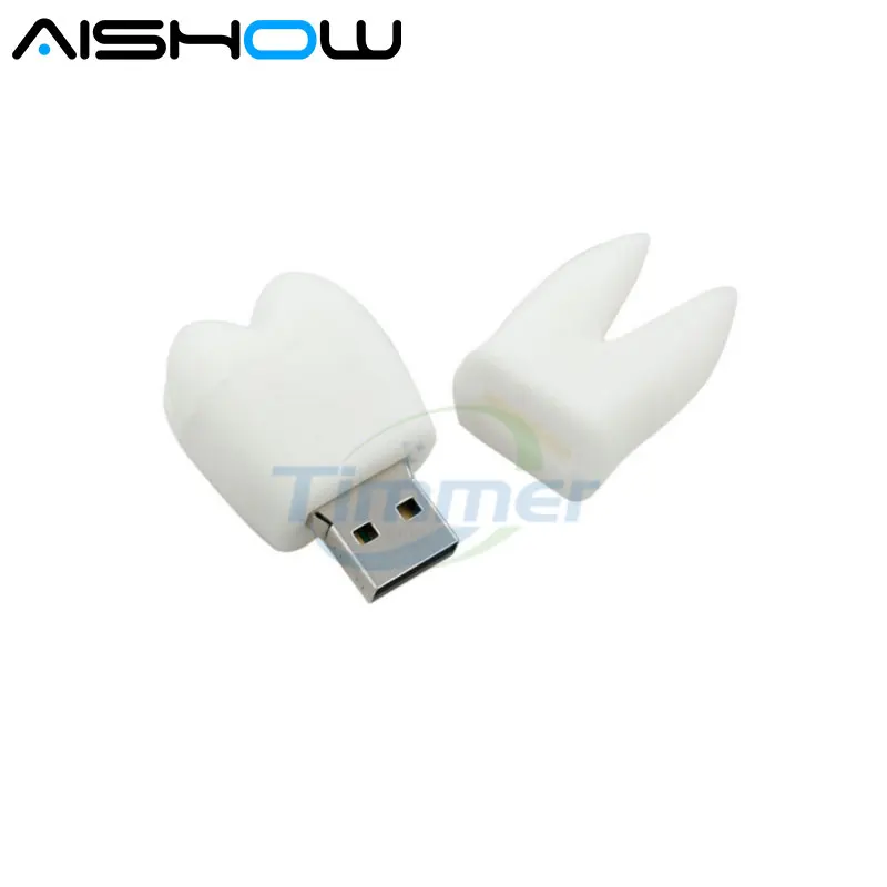 

Usb-флеш-накопитель с белыми зубьями, 4 ГБ, 8 ГБ, 16 ГБ, 32 ГБ, 64 ГБ