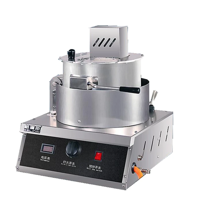 

Fast Shipping Commercial Gas Popcorn Machine Delicious Round Popcorn Steel Popcorn Machine