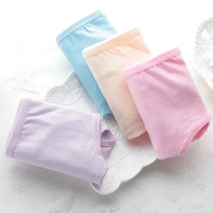 4PCS-juhua-3 4 шт./лот, женское нижнее белье, плюс размер, S-4XL, хлопковые трусики, сексуальные, Calcinha, женские трусики, трусы с принтом - Цвет: 4PCS-juhua-3