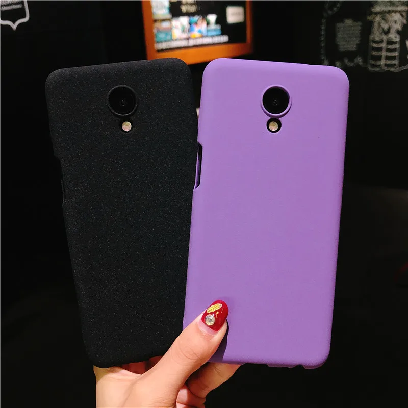 Тонкий матовый пластиковый чехол с текстурой песка для Meizu M6S M3 M5 M6 NOTE E E2 E3 MX5 MX6 PRO 6T