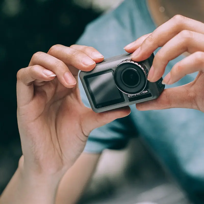 PGYTECH для DJI Osmo действие закаленное стекло экран протектор дисплей плёнки 2 комплекта 4 шт. 2.5D 9H
