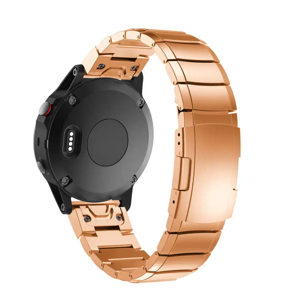 Браслет из нержавеющей стали быстро сменный ремешок для часов Garmin Fenix 5X GPS/Garmin 3/3 HR