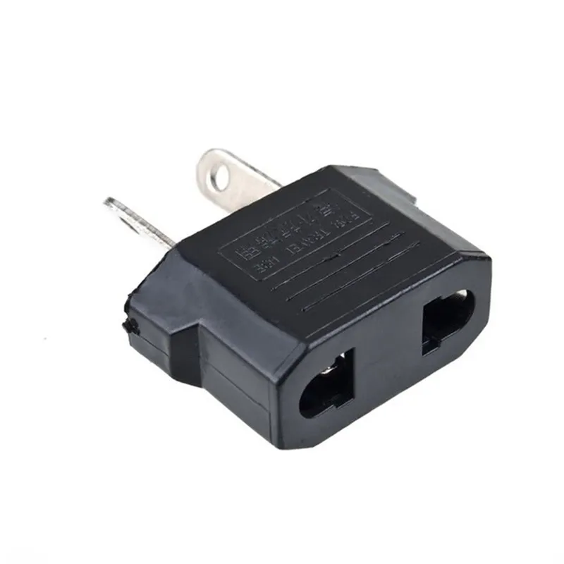 500pcs/lot European Euro EU Plug Adapter 2 Pin US Brazil Italy To Europe German Travel Power Type C Outlet Socket | Электроника