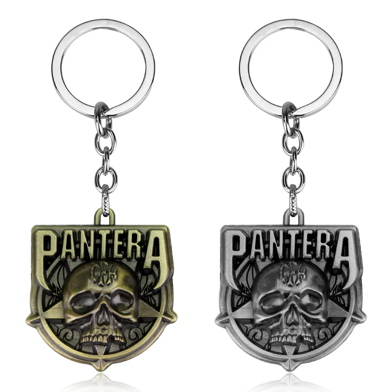Горячий музыкальный браслет Pantera брелок для ключей модный металлический с
