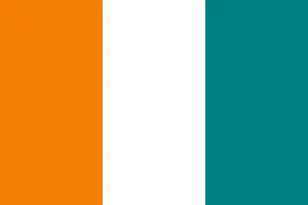 2016 слоновая кость флаг Берега Слоновой кости Кот д 'Орский полиэстер 5*3 фута 150*90