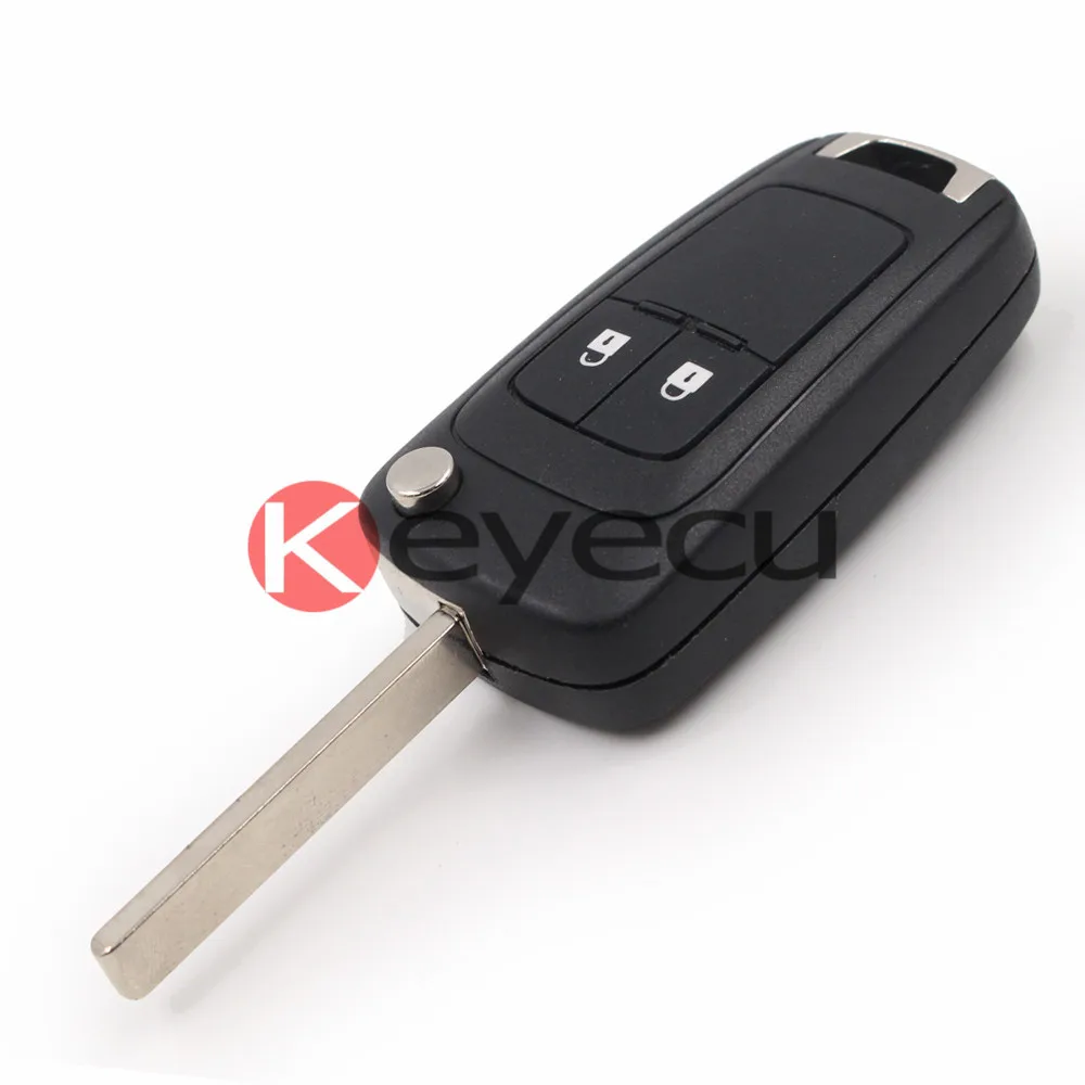 Запасной корпус Keyecu раскладной складной чехол для дистанционного ключа с 2