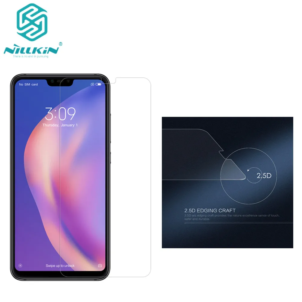 Для Xiaomi Mi 8 Lite протектор экрана Nillkin Amazing H + Pro закаленное стекло для облегченное