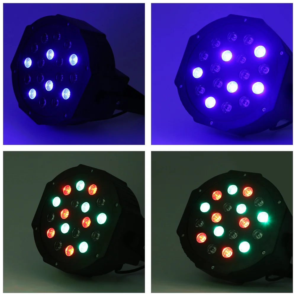 Новый 2 предмета профессиональный светодиодный сценический свет LED PAR прожектор
