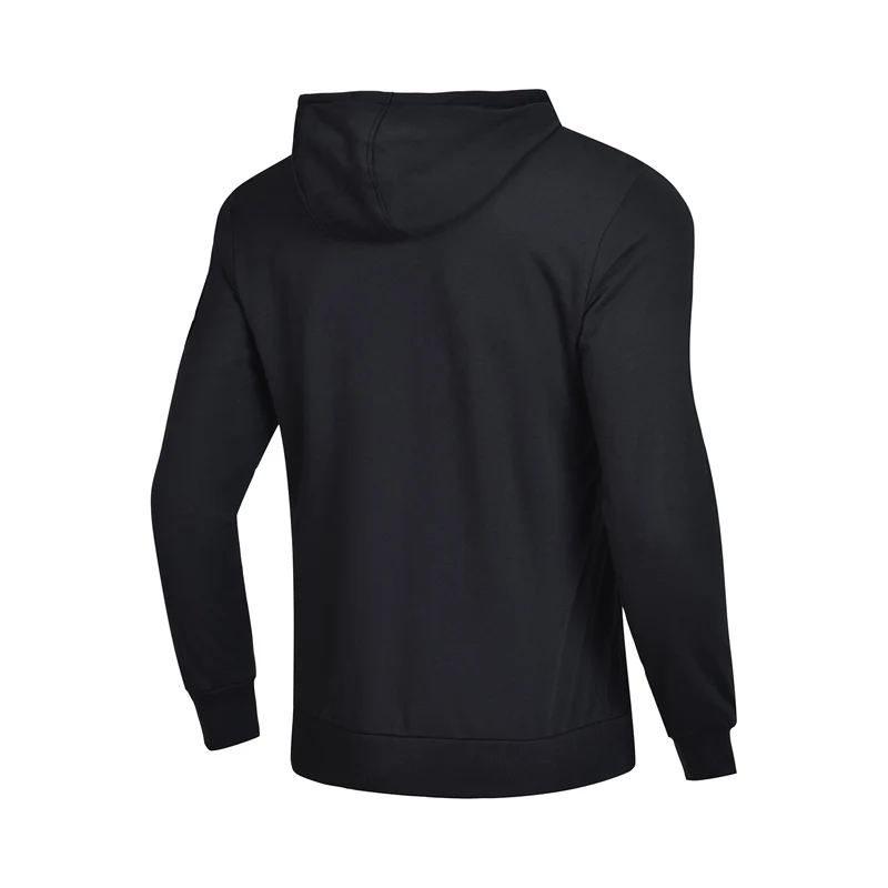 Li-Ning Men The Trend Hoodie Warm Fleece 100% Cotton Regular Fit Zipper LiNing Sports Sweater Hooded Jackets AWDN881 COND18 | Спорт и