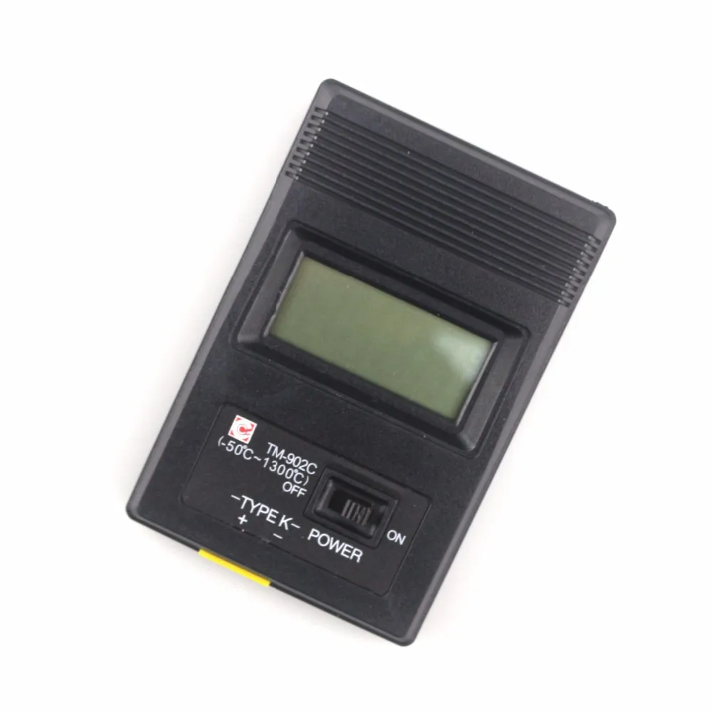 Цифровой ЖК-термометр K типа TM902C с одним входом температуры профессиональный