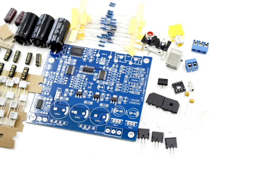 HIFI USB DAC CS8416 + CS4398 плата/комплект с R core трансформатором|dac board|dac cs8416dac usb board |