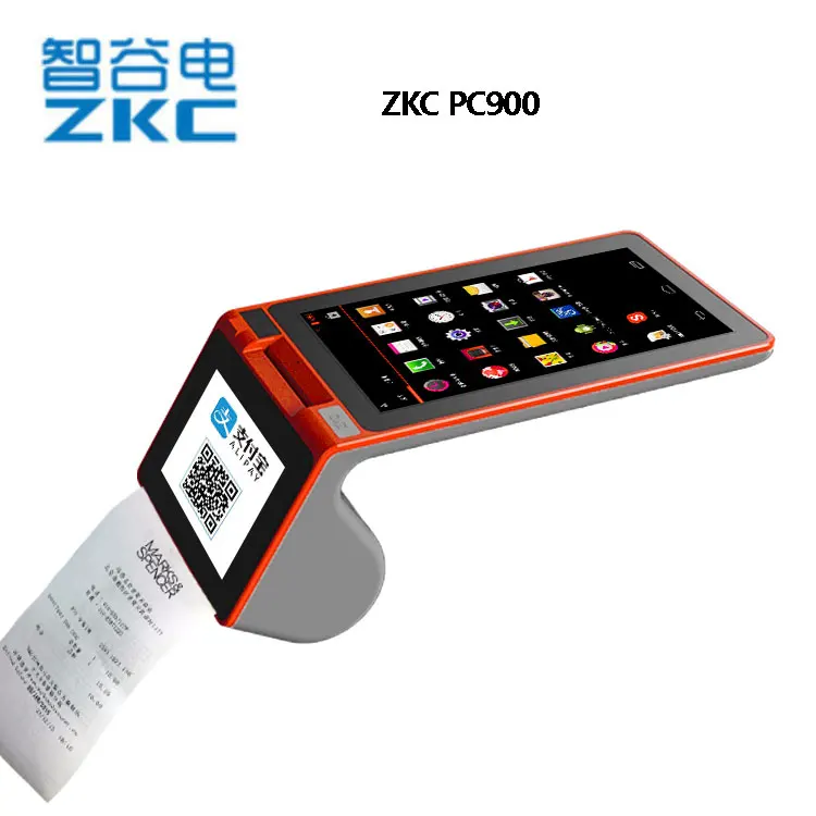 Terminal PC900S мобильный Android pos портативный терминал с NFC читатель/7 дюймов планшетный ПК 1 Гб Оперативная память, 8 Гб Встроенная память памяти android pos терминал