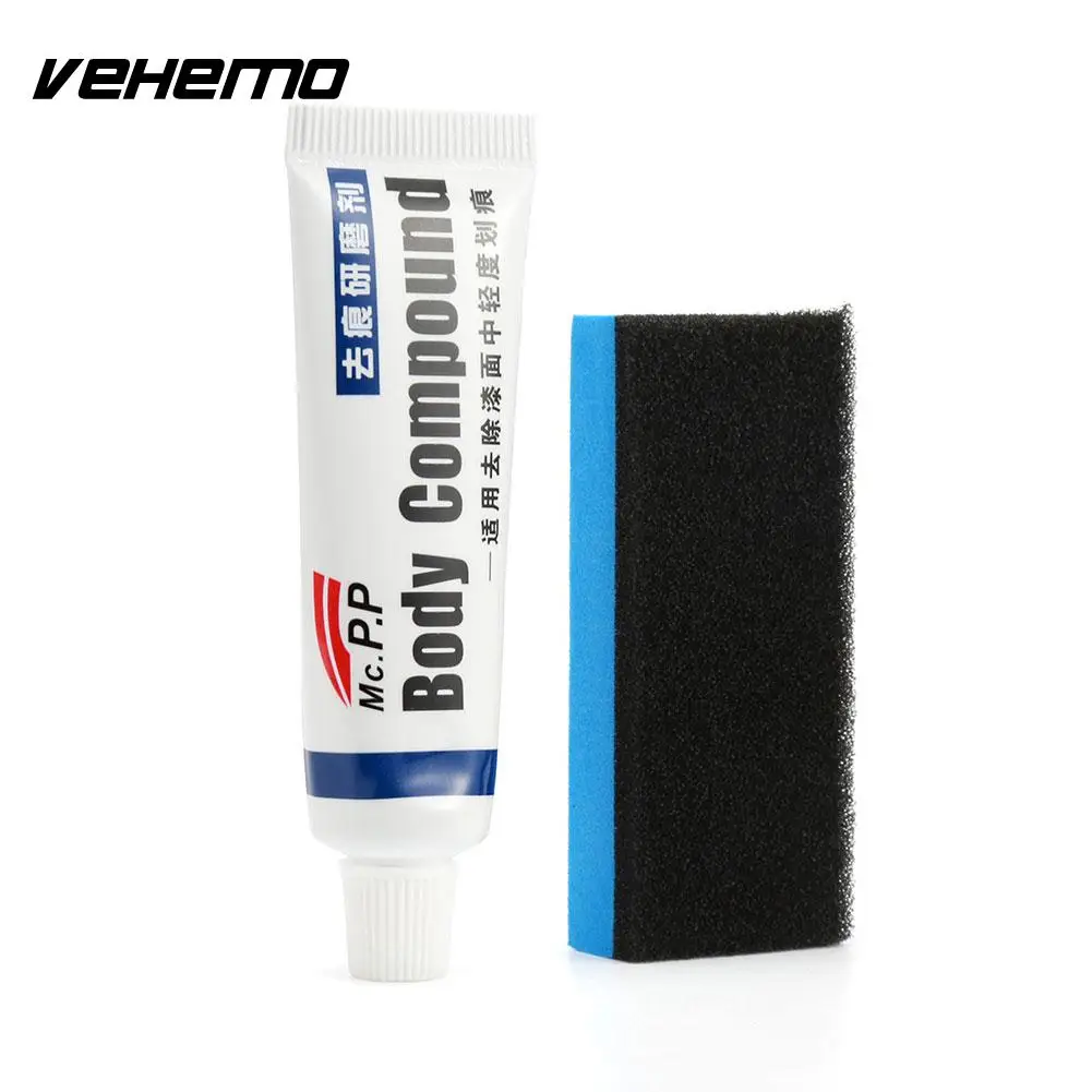 Vehemo Автомобилей Scratch Remover паста с губкой кистью волшебной ластик вставить