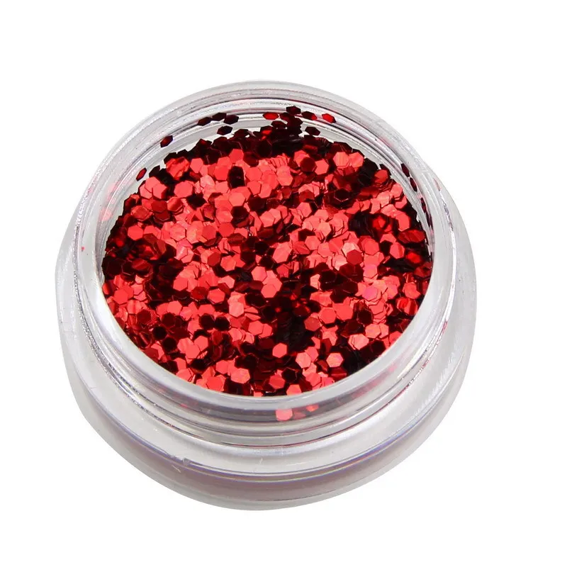 12 бутылки высокое качество Глиттеры для ногтей комплект Многоцветный Nail