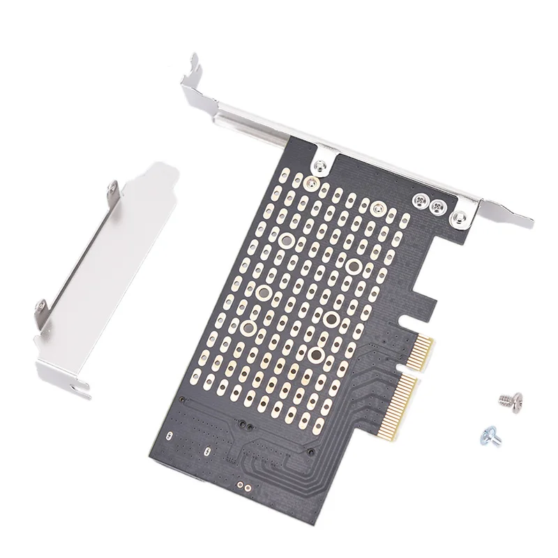 Адаптер PCIe X4 двойного назначения для NGFF M.2 NVME M SATA B Key 2230 до 2280 SSD новый|Платы