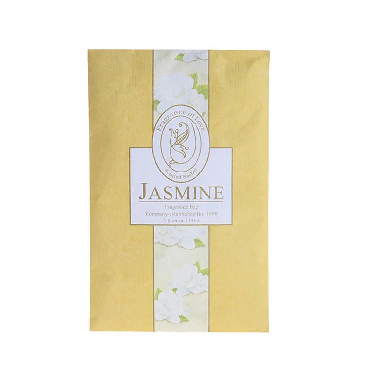 jasmine Дезодорированные плесени доказательство гардеробные принадлежности натуральные пакетики для защиты от насекомых ароматерапия сумка 1 шт. Висячие специи свежесть воздуха - Цвет: jasmine