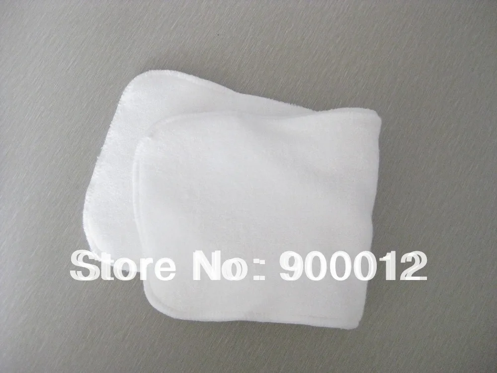 Free Shipping 250 pccs Baby Reusable Washable Cloth Nappy Diapers Inserts-3 layers of microfiber