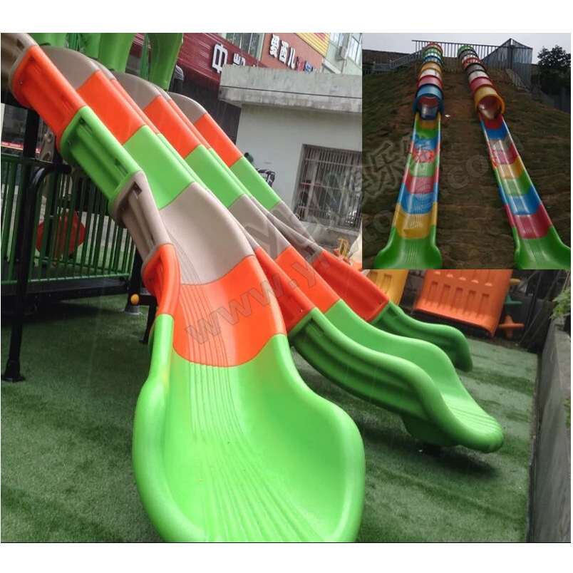 YLWCNN Outdoor Playground Joining Plastic Assembling Slide Accessories,Amusement Tube Pieces Customized Made Child Garden Slide