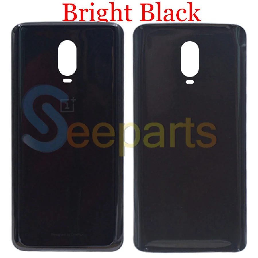 Чехол для аккумулятора Oneplus 6 T задняя крышка стеклянной двери запасные части