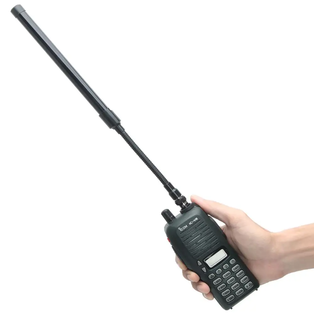 ABBREE Gooseneck BNC Foldable Army CS Tactical VHF UHF Dual Band Antenna For Walkie Talkie | Мобильные телефоны и
