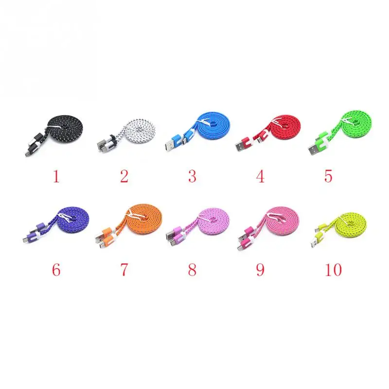 1 м/2 м/3 м Мини V8 разъем 3 фута веревка микро USB быстрое зарядное устройство провод зарядный кабель-трос для синхронизации данных для huawei Android
