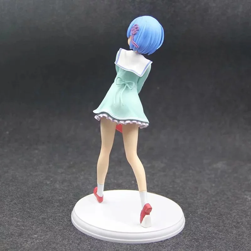 Фигурка японского аниме Re: from zero to different world life Rem 23 см школьная форма экшн фигурка