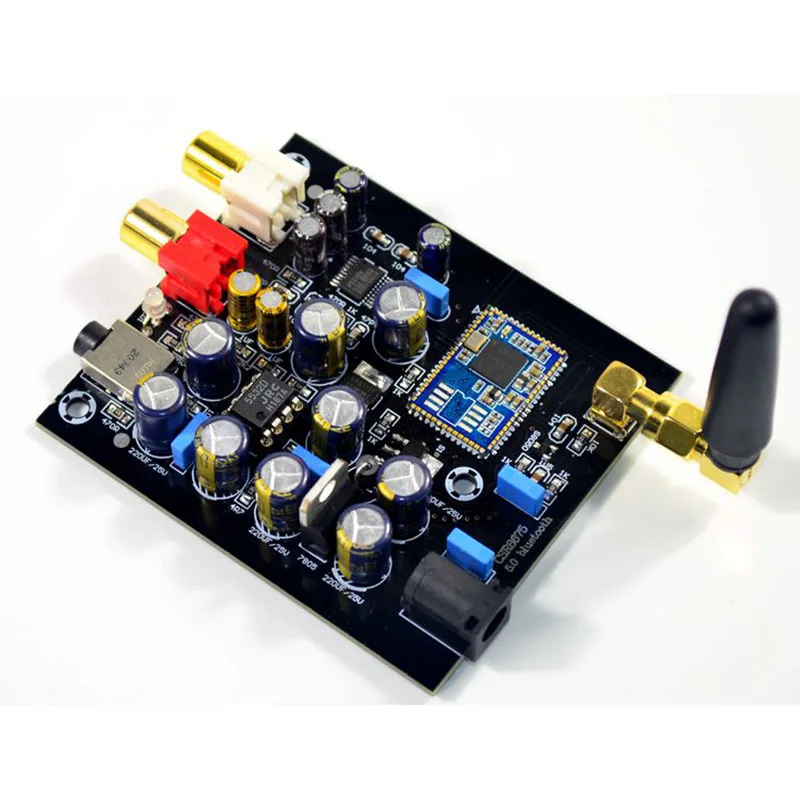 CSR8675 APTX HD Bluetooth 5 0 беспроводной приемник JRC5532 PCM5102A I2S DAC декодирование без потерь