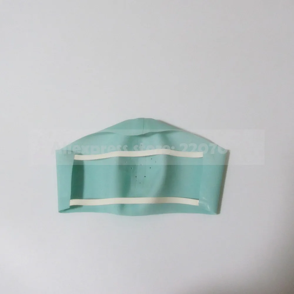 Латексная маска с белым крестом для медсестры латексная рта ручной работы размер