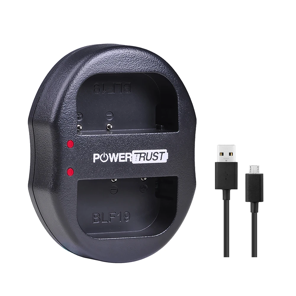 DMW-BLF19E BLF19E BLF19 светодиодный USB Dual Батарея Зарядное устройство для цифрового фотоаппарата Panasonic DMW-BLF19 Lumix DC-G9 DC-GH5 DMC-GH3 DMC-GH3K DMC-GH4 DMC-GH4