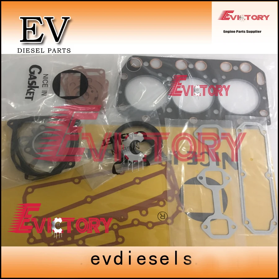 Для Yanmar engine 3TN100 rebuild kit лайнер для поршневого кольца комплект прокладок