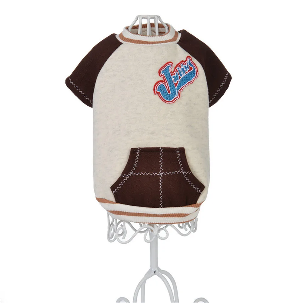 2018 NEW FASHION Pet Clothes Puppy Round Neck Shirt Two-Legged Autumn And Winter W0814 | Дом и сад