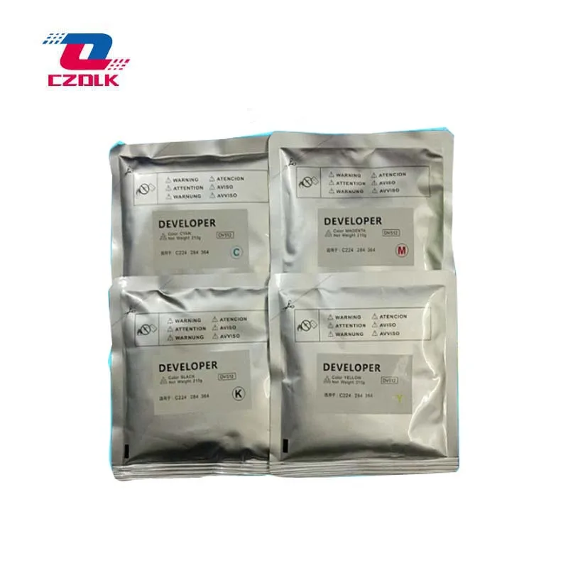 

High quality OEM DV512 Developer for Konica Minolta Bizhub BH C224 C284 C364 C454 C554 A2XN0KD Iron Powder Photocopy Machine