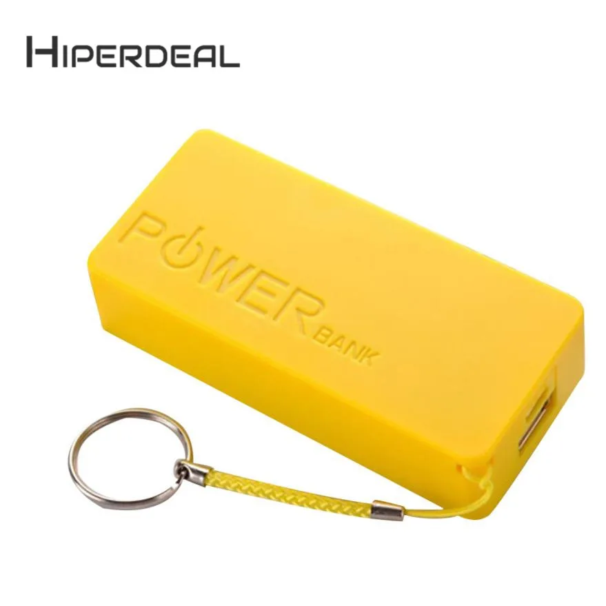 HIPERDEAL Новый 5600 мАч 2X 18650 USB внешний аккумулятор зарядное устройство чехол DIY