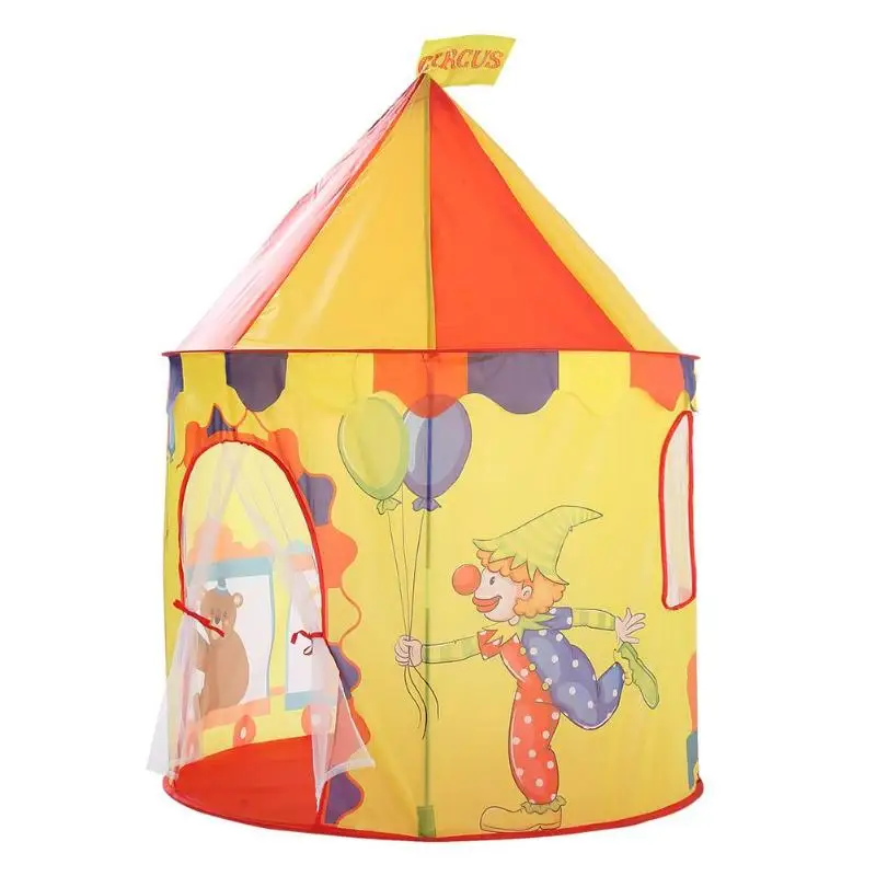 Складная палатка Tipi Prince Princess, складная палатка для детей, мальчиков и девочек, замок Cubby, игровой домик, детские подарки, уличные игрушечные палатки